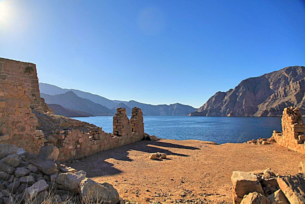 Some ruins on the telegraphic Island