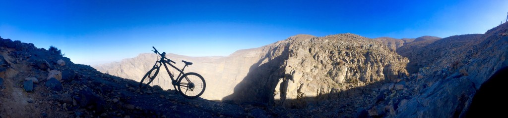 Panorama taken on the other side of Stairway to Heaven hike