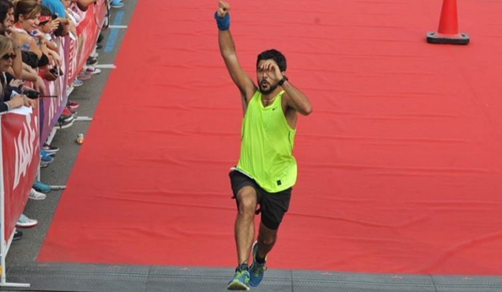 Adel Nehme running