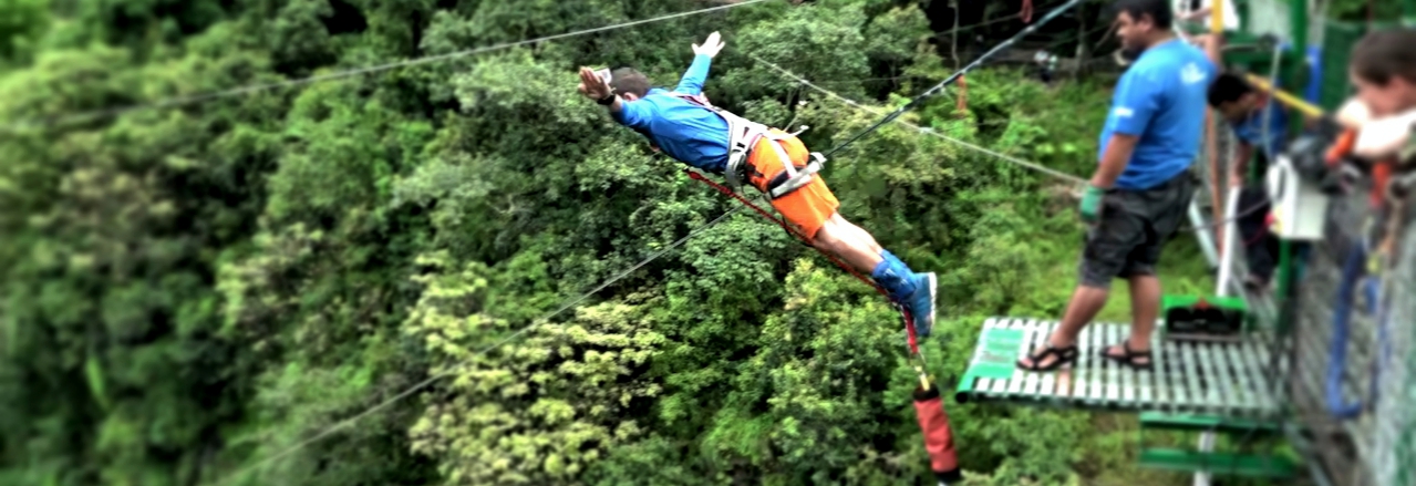 Toufic Abou Nader bungee jumping