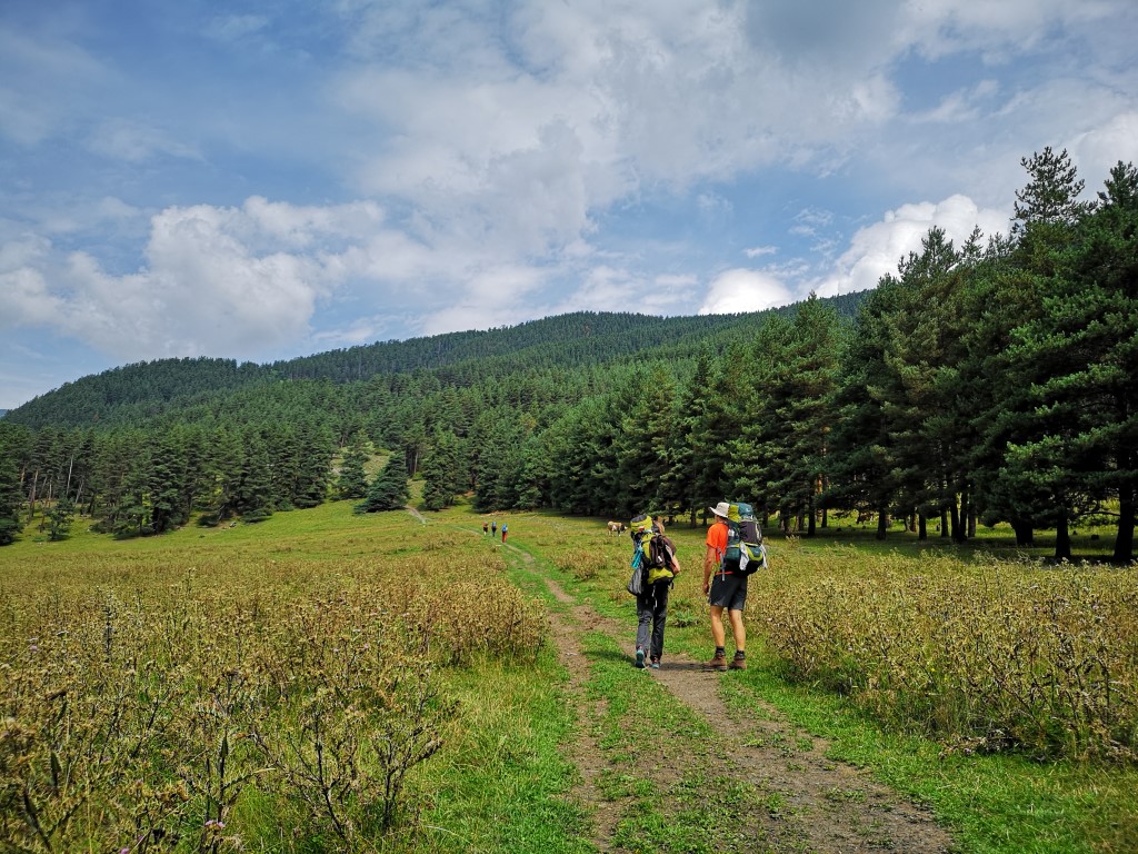Omalo to Shatili trekking in Georgia