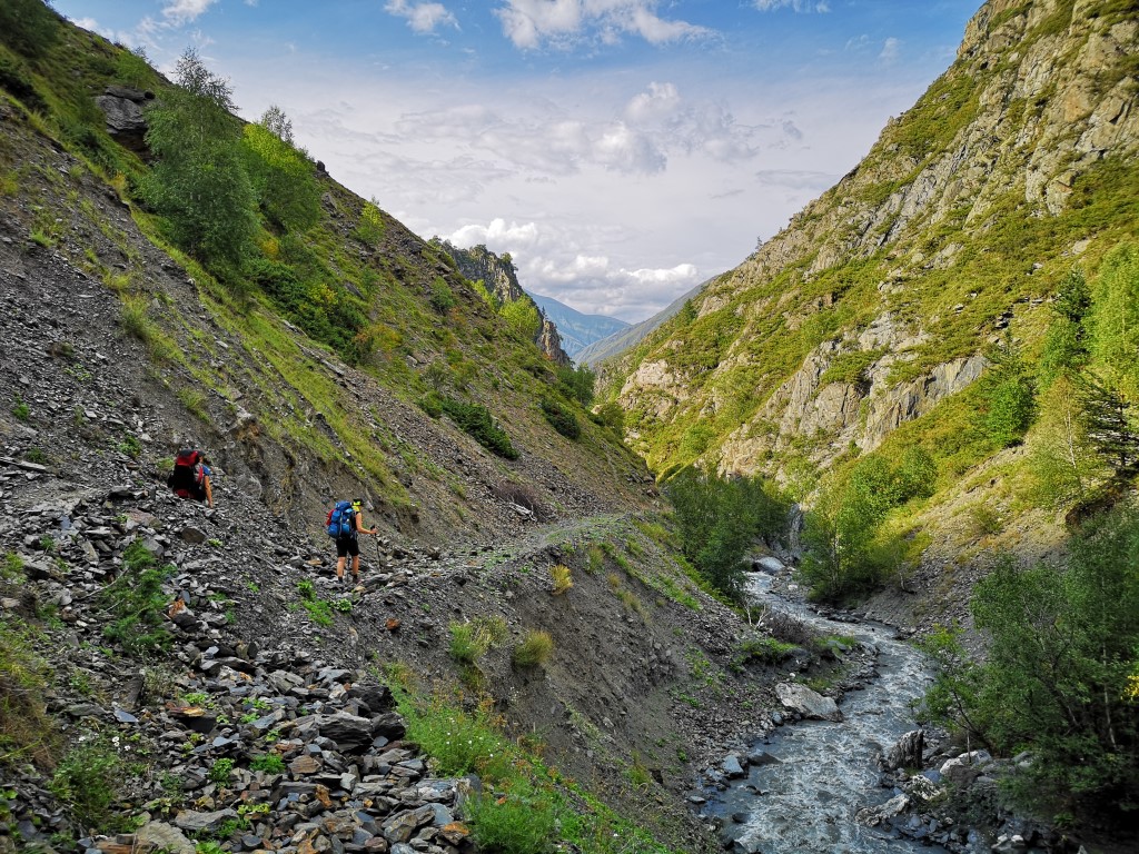 Omalo to Shatili trekking in Georgia Toufic Abou Nader